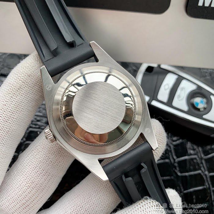 ROLEX勞力士 日誌型 904蠔式鋼 18k微納米電鍍金 五珠帶 三度防水性能 全自動進口機械男表  wssb4985